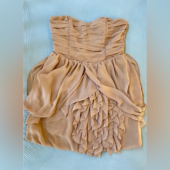 Amazing H&M Blush dress -wearable two ways size 10 - Picture 3 of 8